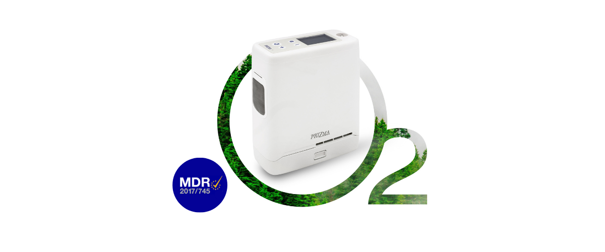 New productPRIZMA O2 portable oxygen concentrator
